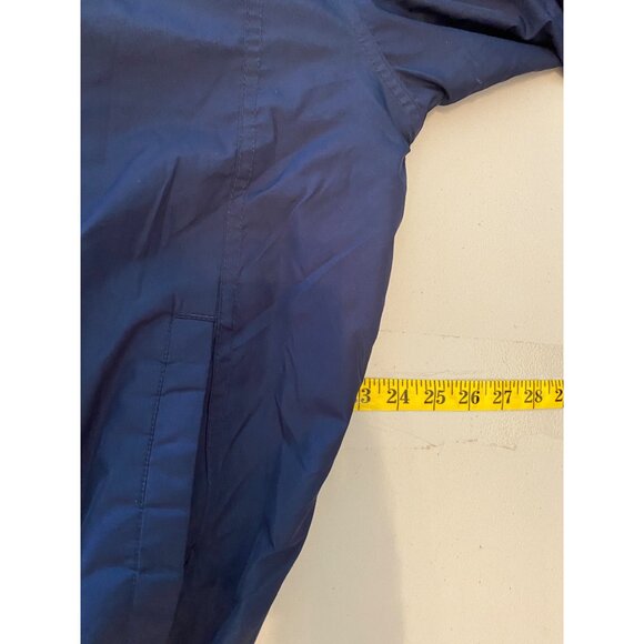Adidas Notre Dame Windbreaker Jacket Navy Blue Quarter Zip Size XL - Picture 8 of 11